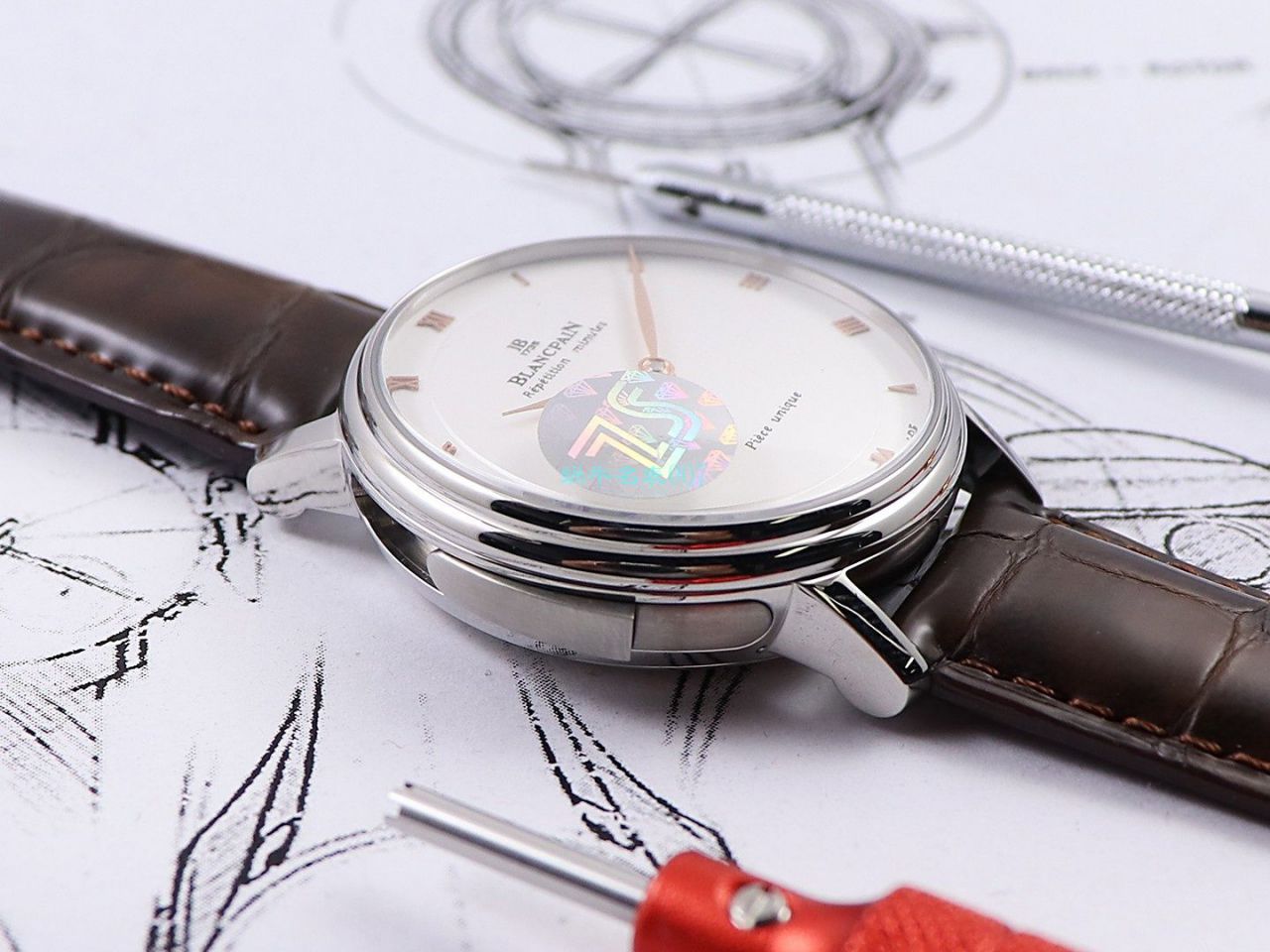 ZS Factory 高仿Blancpain 艺术大师春宫手表6033-3642-55A wrist watch  / BP072