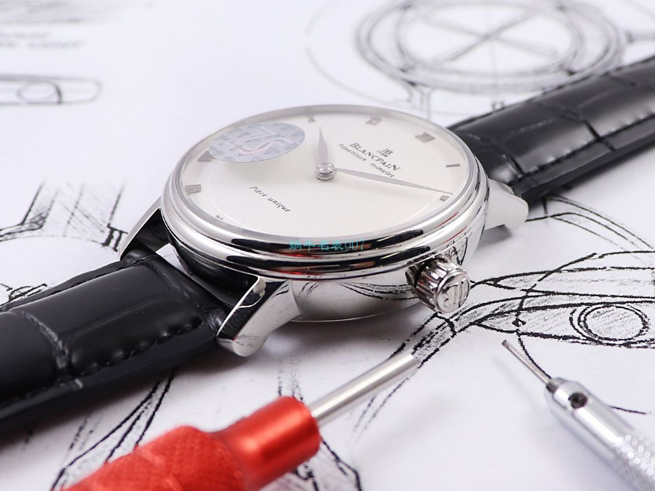 ZS Factory 高仿Blancpain 艺术大师春宫手表6033-3642-55A wrist watch  / BP072