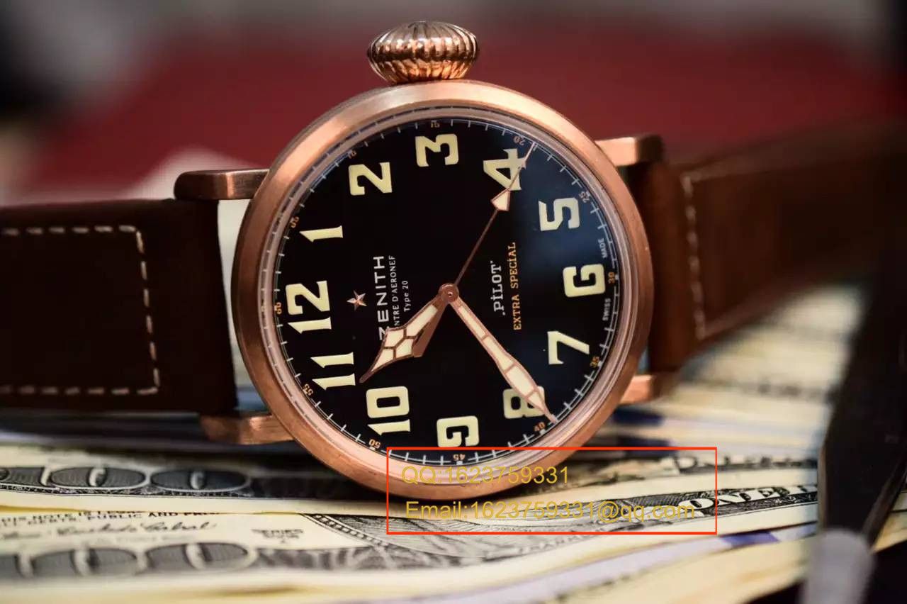 XF Factory 超A高仿手表最新升级真力时飞行员青铜大飞29.2430.679/21.C753 wrist watch  / ZSL061