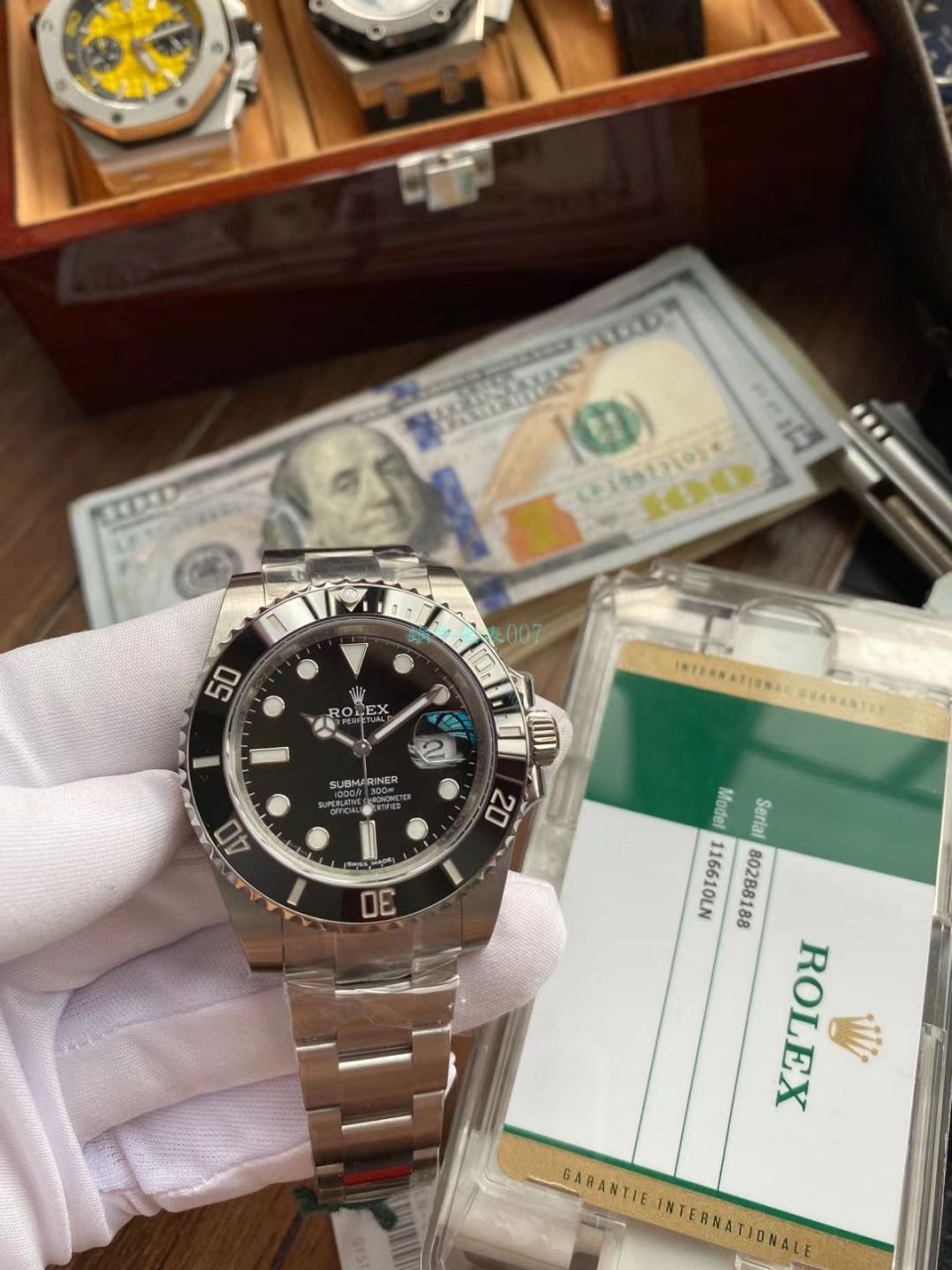 V6 Factory  top 新作复刻高仿 Rolex  Submariner 116610LN-97200手表 / R639V6