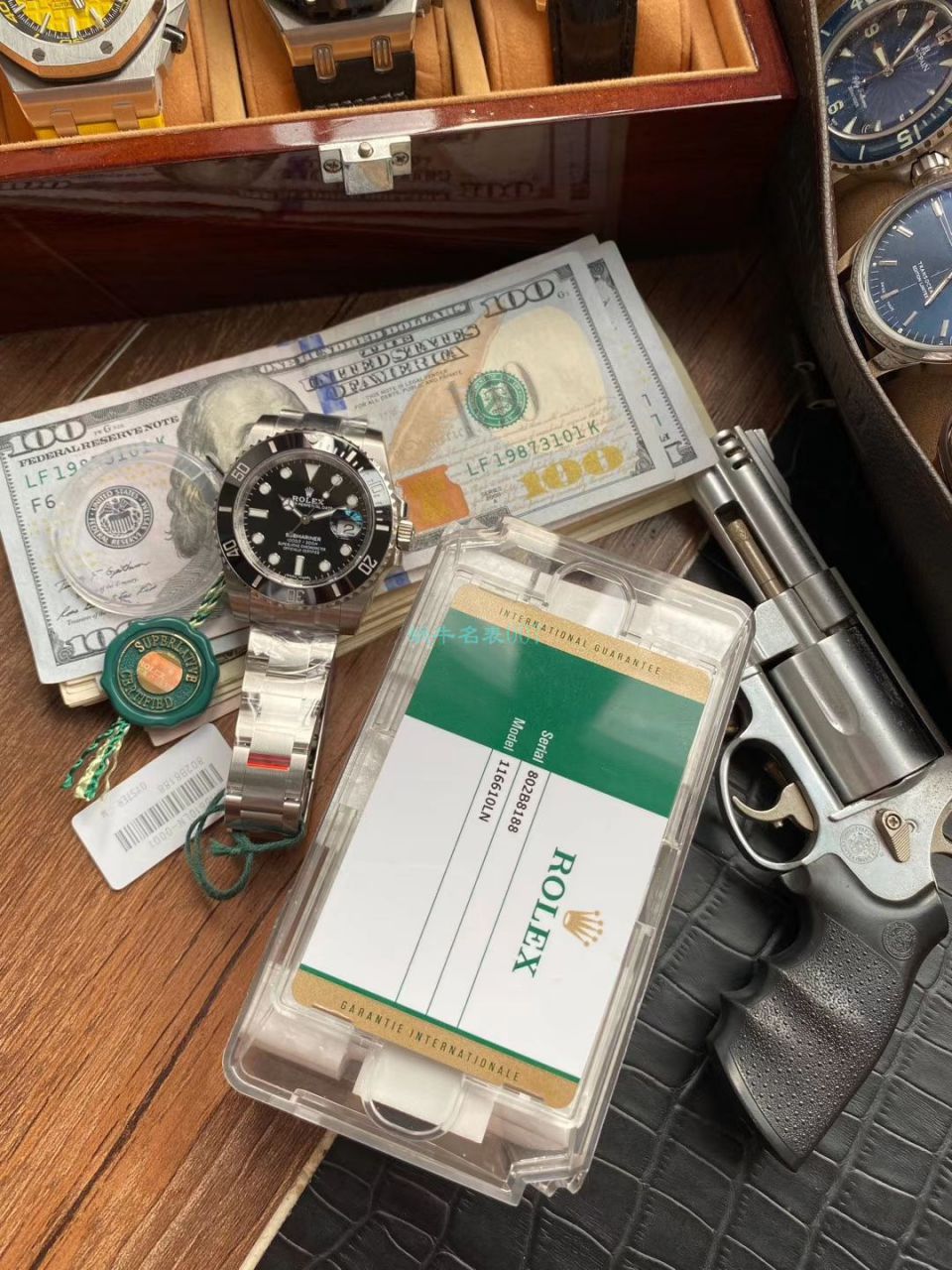 V6 Factory  top 新作复刻高仿 Rolex  Submariner 116610LN-97200手表 / R639V6
