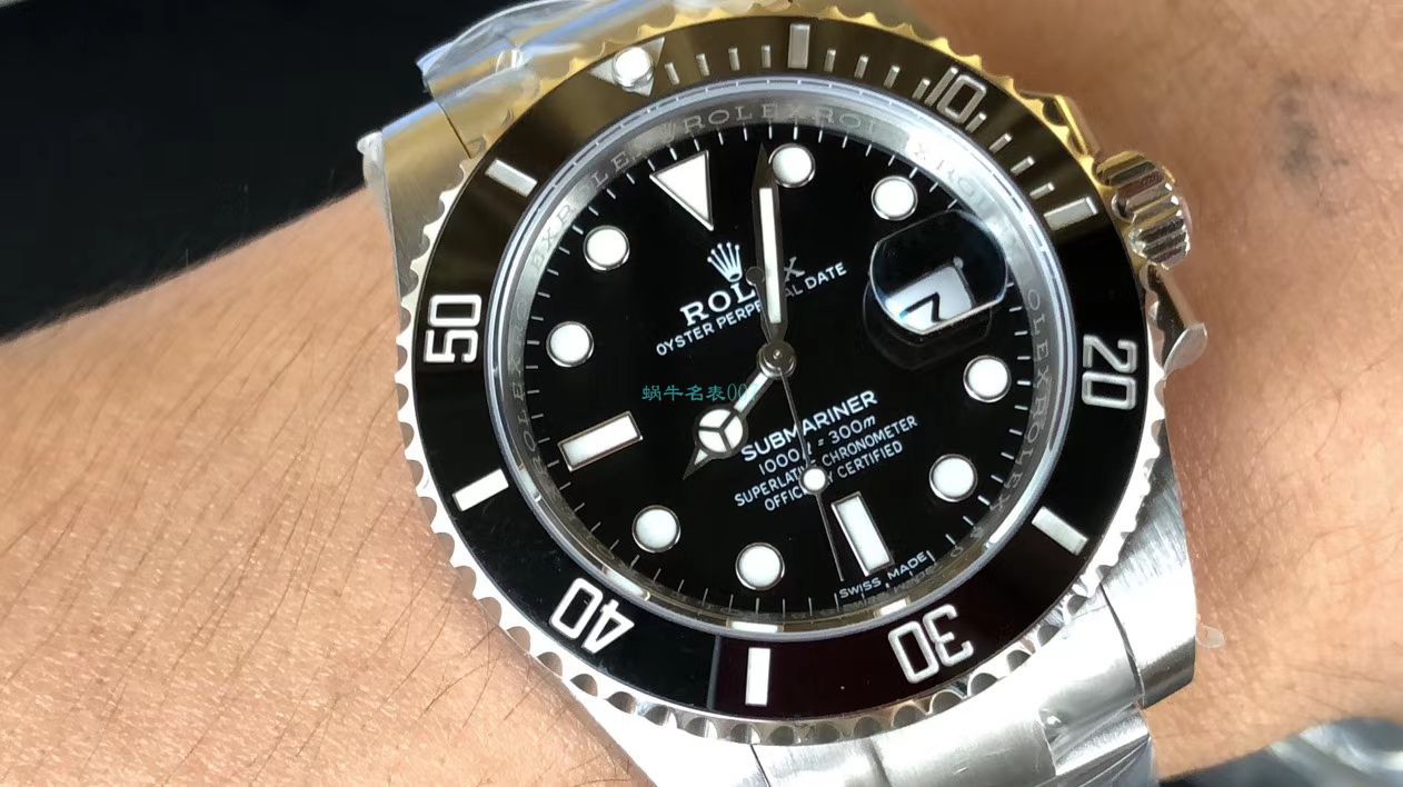 V6 Factory  top 新作复刻高仿 Rolex  Submariner 116610LN-97200手表 / R639V6