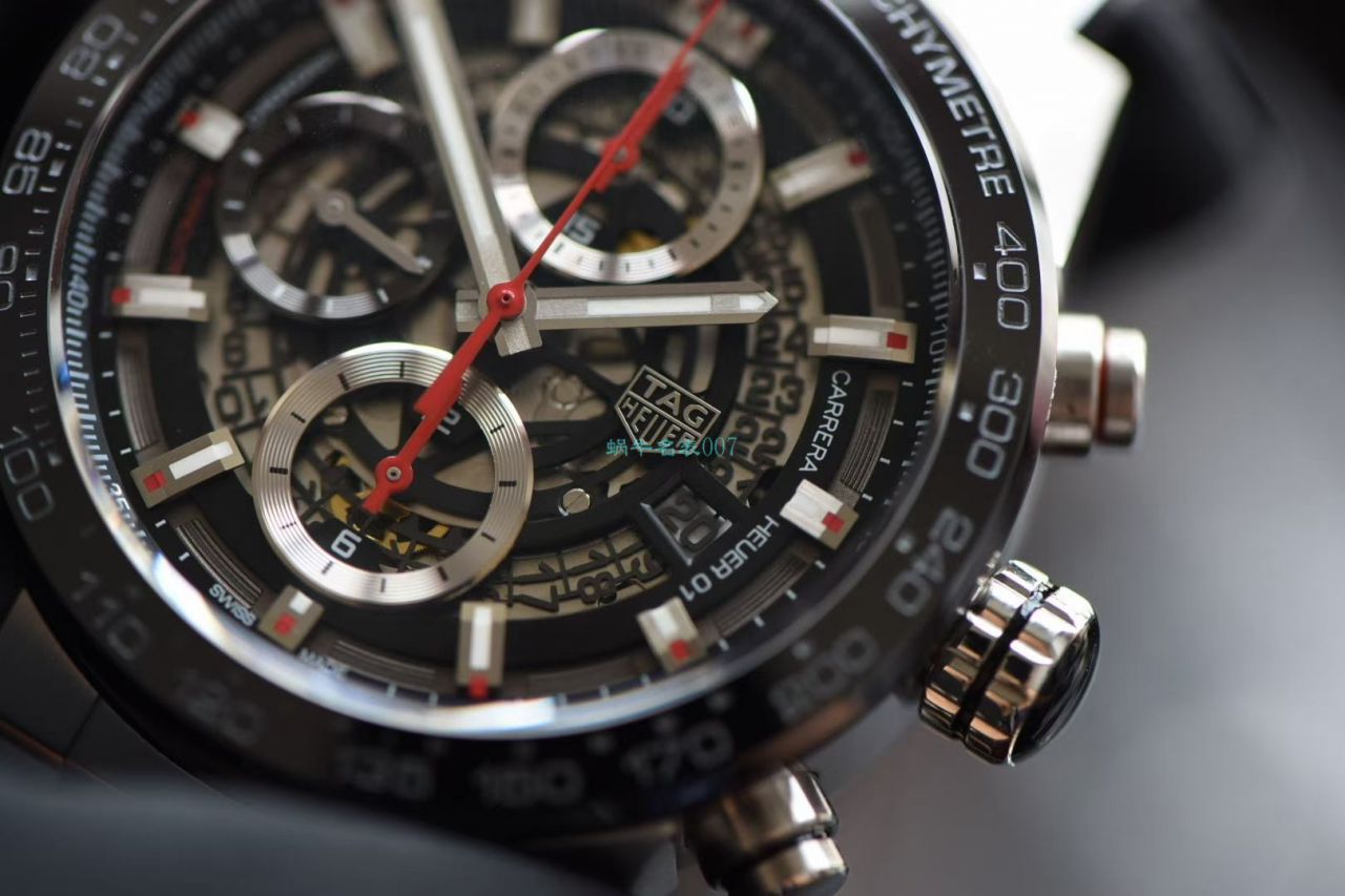 XF Factory  TAG Heuer 卡莱拉系列CAR201V.BA0714 wrist watch  / TG105