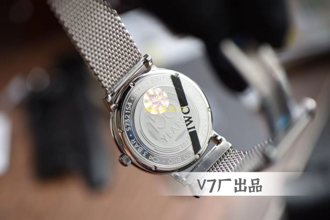 v7 Factory 柏涛菲诺150周年【 Video analysis 】复刻高仿v7 Factory  IWC 柏涛菲诺多少入手 / WG568