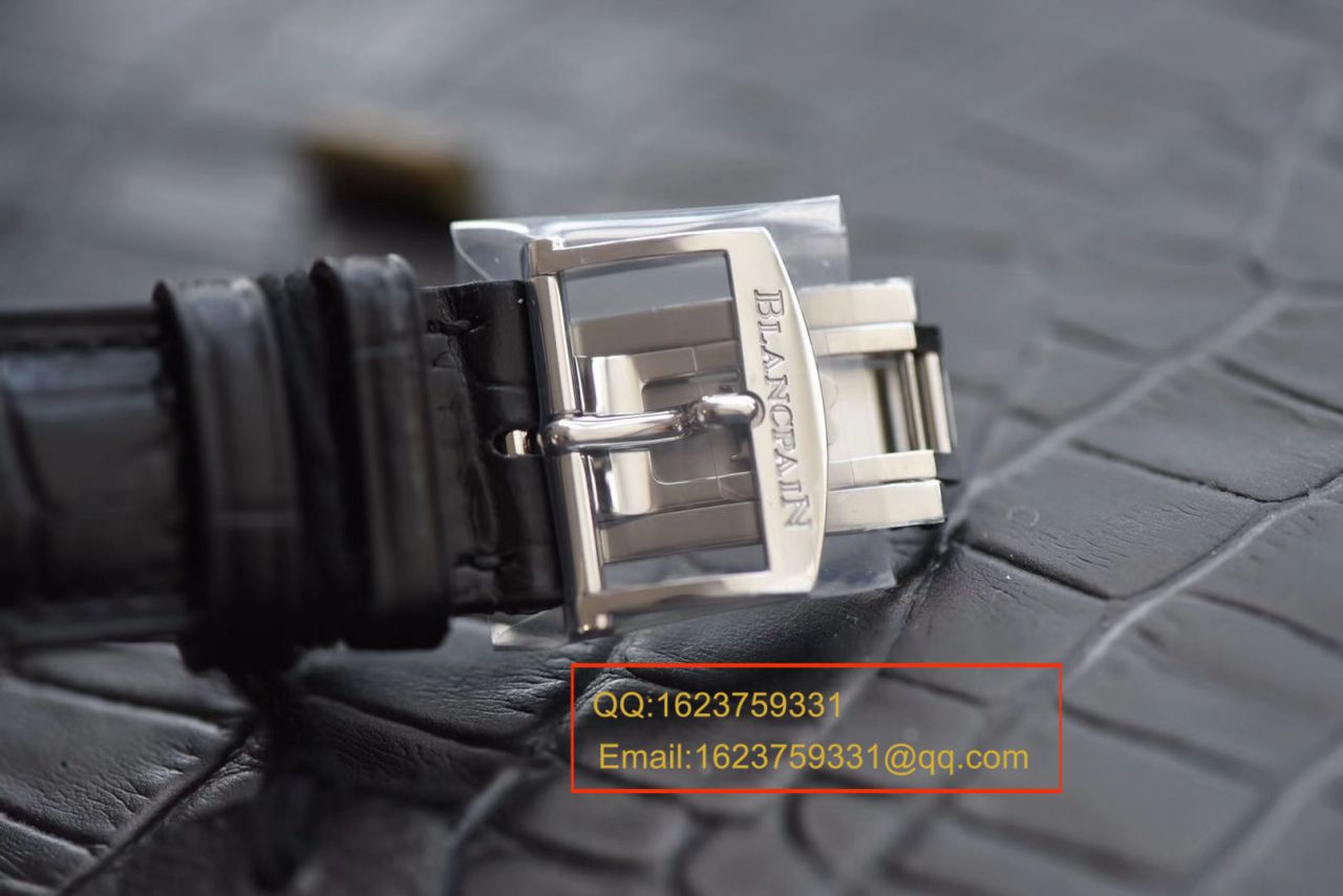 om Factory Blancpain 6654月相v3【 Video analysis 】超A高仿Blancpain 手表6654-1127-55B / BP073