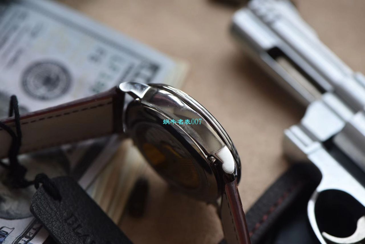 om Factory Blancpain 6654月相v3【 Video analysis 】超A高仿Blancpain 手表6654-1127-55B / BP073