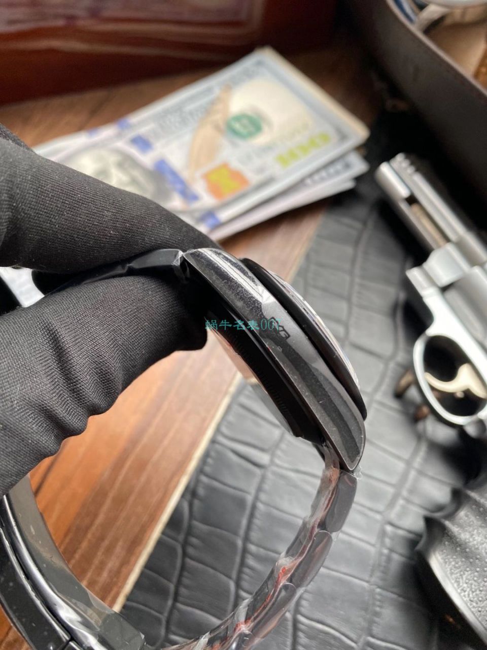TW Factory 超A高仿Blacken改装 Rolex  Ditongna 碳黑钢皇副本手表 / R650