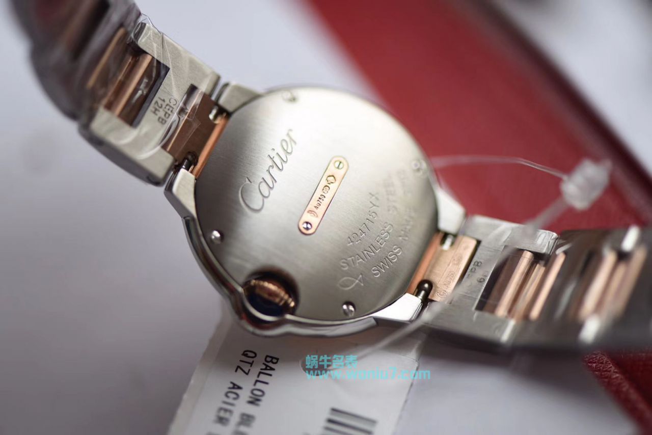 【 Video analysis 】V6 Factory 高仿 Cartier  蓝气球28毫米女士手表W3BB0005 / K308
