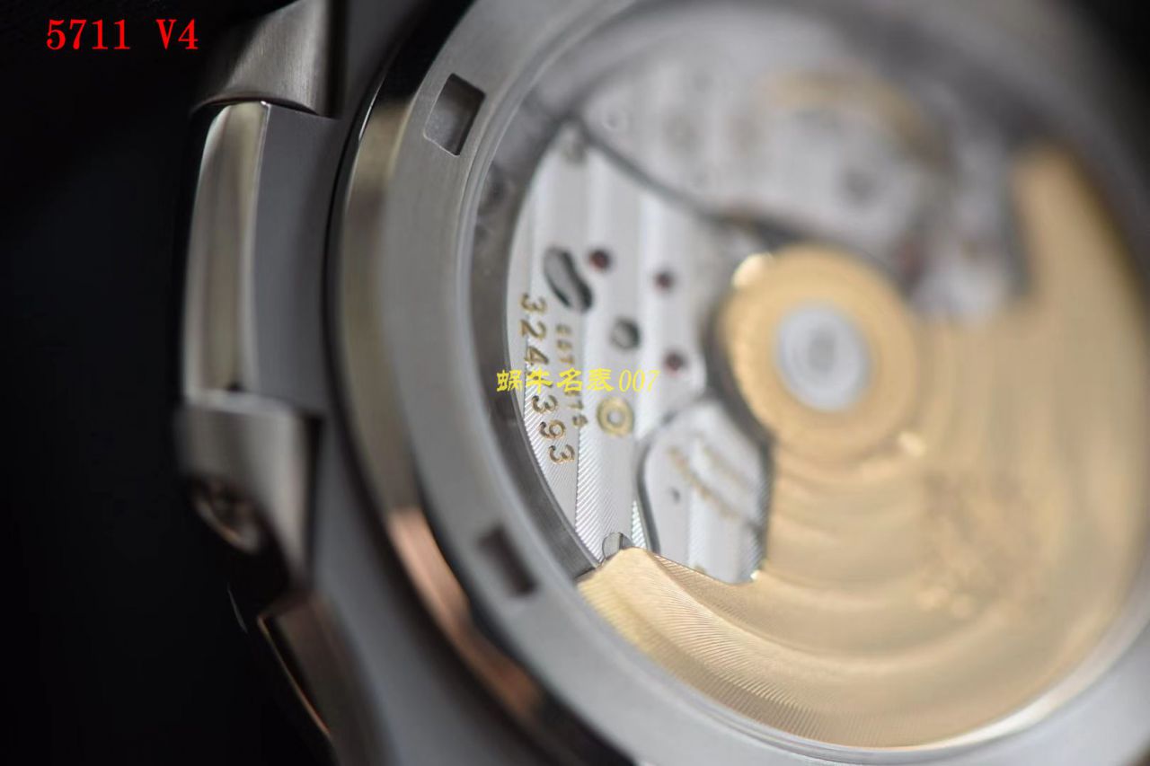 【 Video analysis PPF Factory Patek Philippe复刻高仿表】 PATEK PHILIPPE Nautilus Nautilus 运动系列5711/1A-011 / BD276