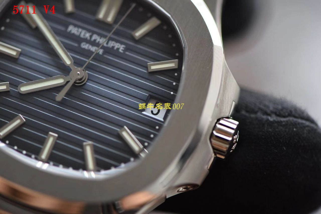 【 Video analysis  Best 的复刻高仿表 PATEK PHILIPPE 】PPF Factory  PATEK PHILIPPE 运动优雅系列5711/1A 010 不锈钢 wrist watch ( Nautilus ) / BD270