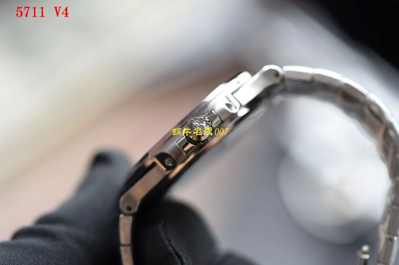 【 Video analysis  Best 的复刻高仿表 PATEK PHILIPPE 】PPF Factory  PATEK PHILIPPE 运动优雅系列5711/1A 010 不锈钢 wrist watch ( Nautilus ) / BD270