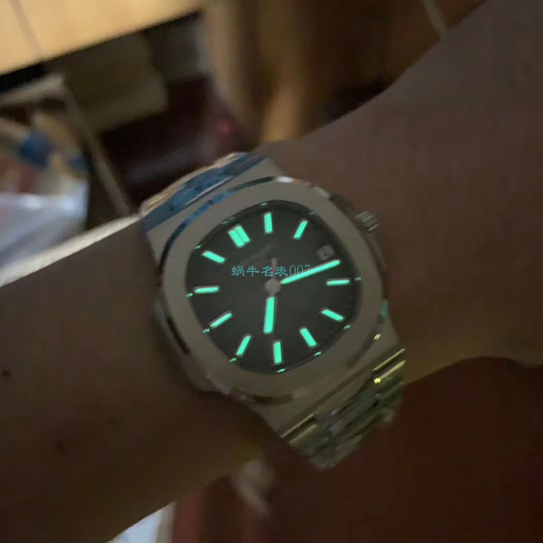 PPF Factory V4版本【 Video analysis 】 PATEK PHILIPPE 复刻高仿 Nautilus 灰蓝5711/1A-010手表 / PPF5711huilanV4