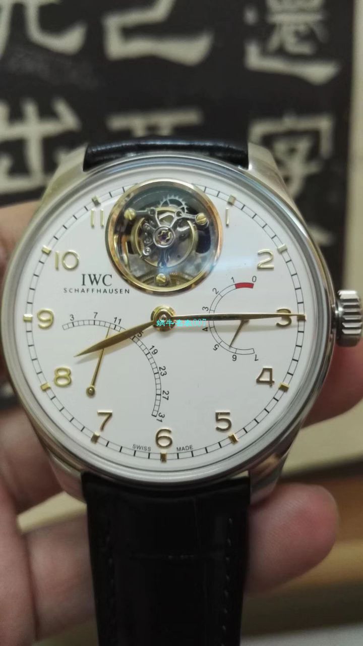 【 Video analysis 】YL Factory  IWC 葡萄牙高仿 Tourbillon 复刻手表IW504601 wrist watch  / WG569