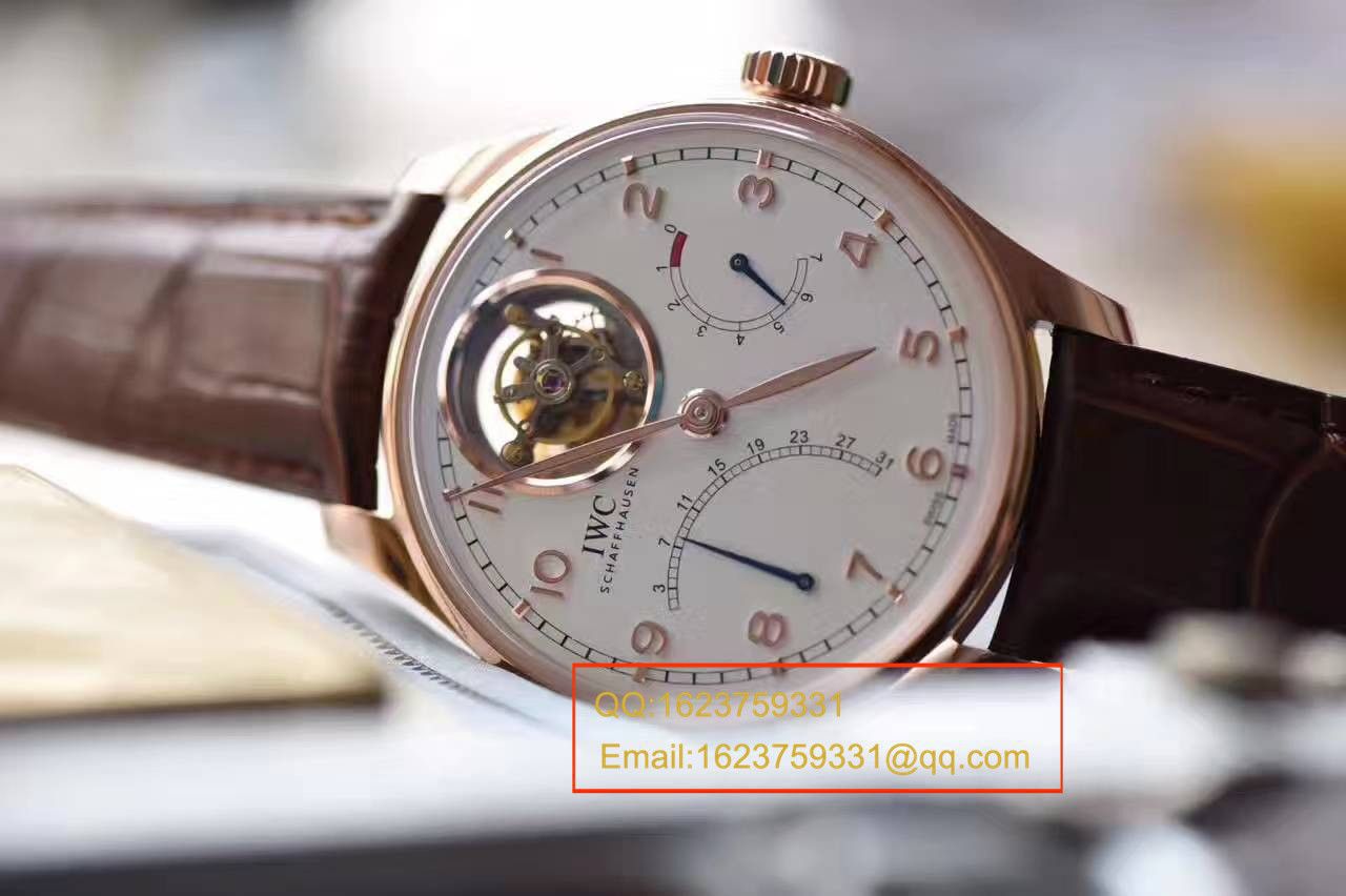 【 Video analysis 】YL Factory 超A高仿 IWC  Tourbillon 手表葡萄牙IW504402 wrist watch  / WG570