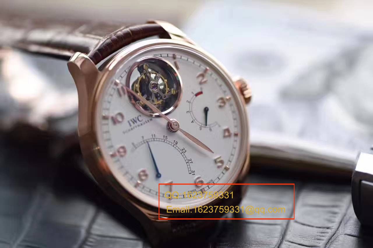 【 Video analysis 】YL Factory 超A高仿 IWC  Tourbillon 手表葡萄牙IW504402 wrist watch  / WG570
