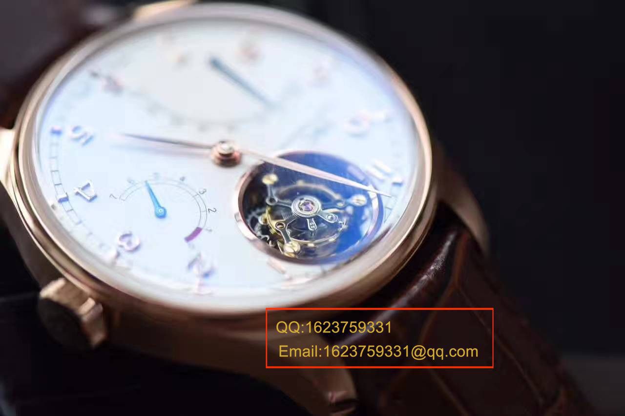 【 Video analysis 】YL Factory 超A高仿 IWC  Tourbillon 手表葡萄牙IW504402 wrist watch  / WG570
