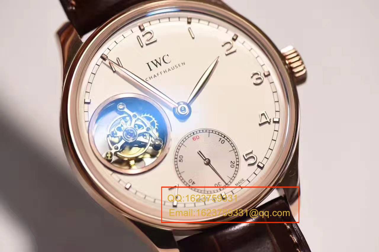 高仿 IWC  Tourbillon 多少钱【 Video analysis 】IW546302 IWC 真 Tourbillon 手表价格 / WG571