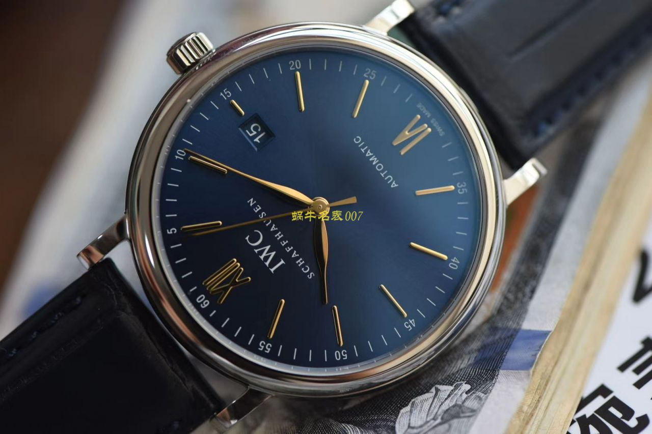 【 Video analysis 】v7 Factory  IWC  top 复刻高仿柏涛菲诺真 Movement 版IW356512价格 / WG576