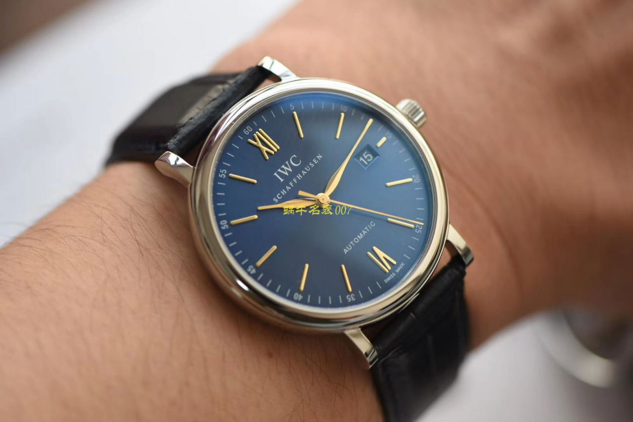 【 Video analysis 】v7 Factory  IWC  top 复刻高仿柏涛菲诺真 Movement 版IW356512价格 / WG576