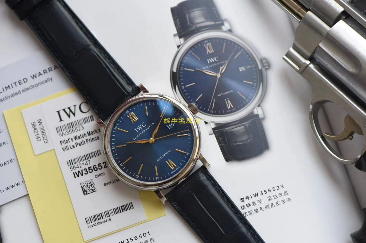 【 Video analysis 】v7 Factory  IWC  top 复刻高仿柏涛菲诺真 Movement 版IW356512价格 / WG576
