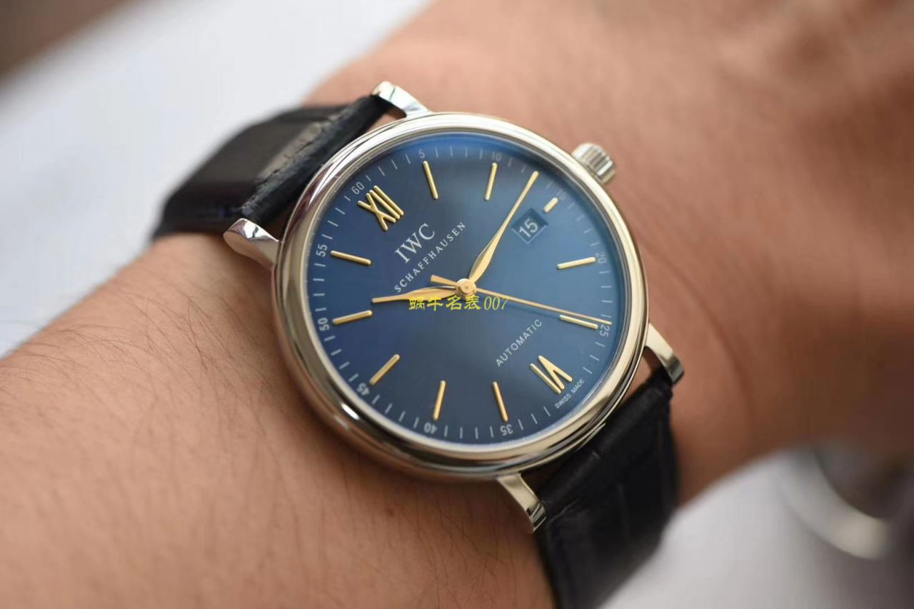 【 Video analysis 】v7 Factory  IWC  top 复刻高仿柏涛菲诺真 Movement 版IW356512价格 / WG576