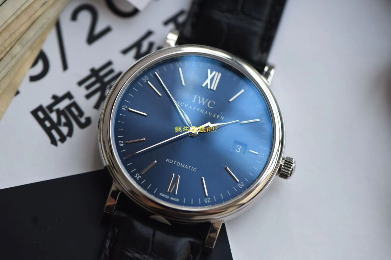 【 Video analysis 】v7 Factory  IWC  top 复刻高仿柏涛菲诺真 Movement 版IW356512价格 / WG576