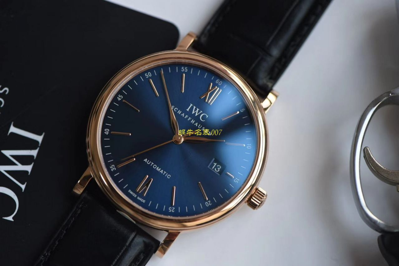 【 Video analysis 】v7 Factory  IWC  top 复刻高仿柏涛菲诺真 Movement 版IW356512价格 / WG576