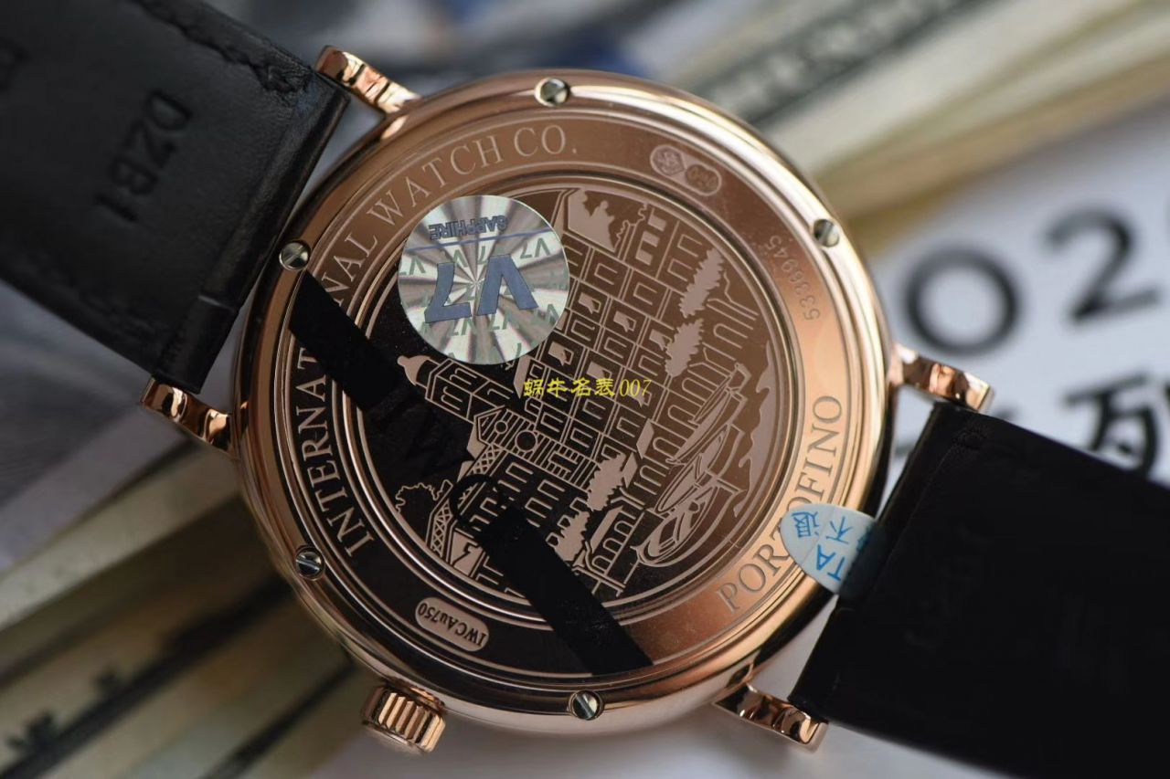 【 Video analysis 】v7 Factory  IWC  top 复刻高仿柏涛菲诺真 Movement 版IW356512价格 / WG576