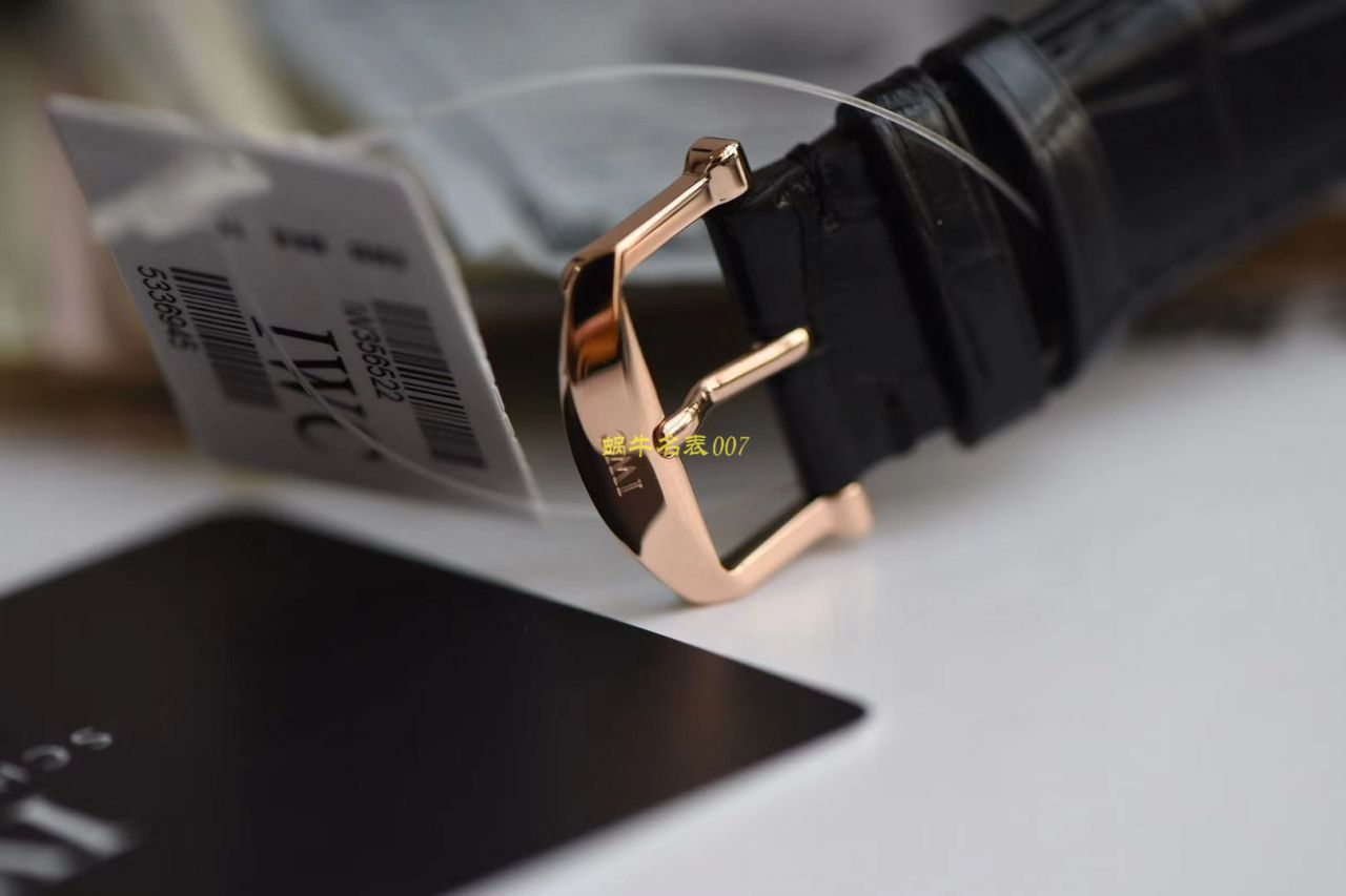 【 Video analysis 】v7 Factory  IWC  top 复刻高仿柏涛菲诺真 Movement 版IW356512价格 / WG576