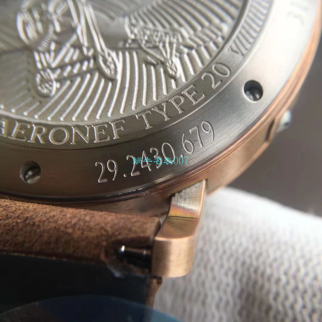 【 Video analysis 】XF Factory 超A高仿手表真力时青铜大飞29.2430.679/21.C753 wrist watch  / ZSL062