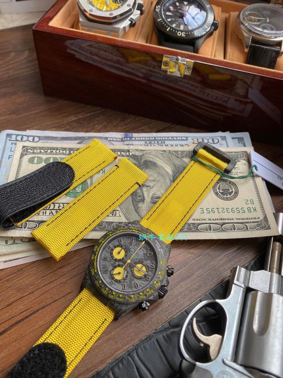 WWF Factory ROLEX宇宙计时 carbon fiber  Ditongna 系列之Diw团队改造版手表 / R651