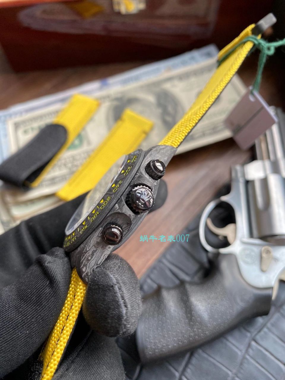 WWF Factory ROLEX宇宙计时 carbon fiber  Ditongna 系列之Diw团队改造版手表 / R651