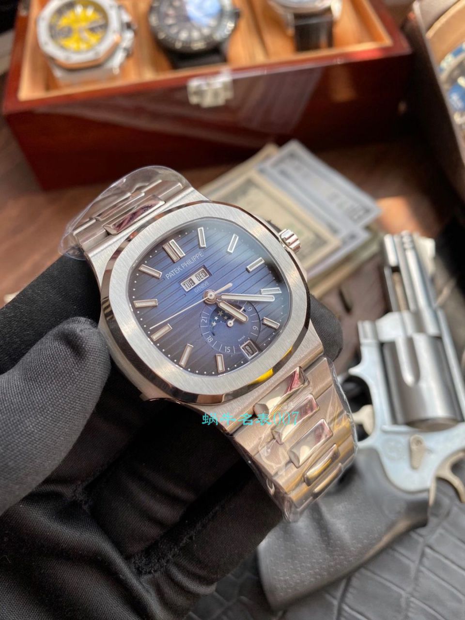 GR Factory  PATEK PHILIPPE  Nautilus 高仿手表V2版本5726/1A-014真月相 / BD327
