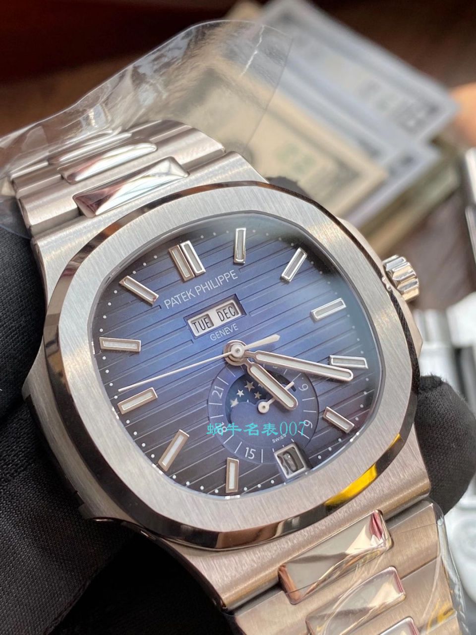 GR Factory  PATEK PHILIPPE  Nautilus 高仿手表V2版本5726/1A-014真月相 / BD327