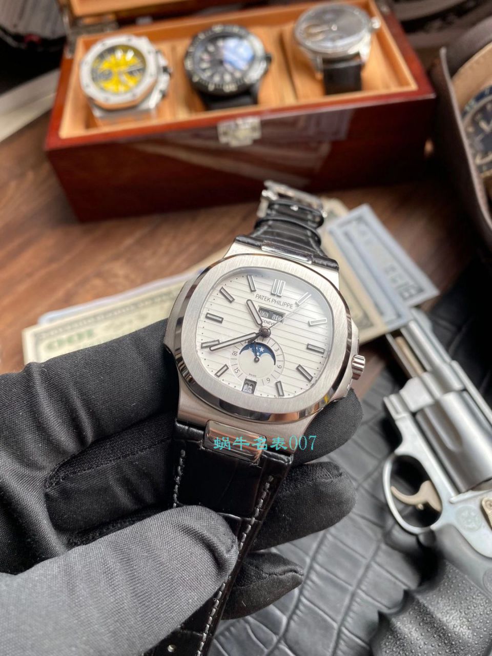 GR Factory  PATEK PHILIPPE  Nautilus 复刻高仿手表V2版本5726/1A-010 wrist watch  / BD328