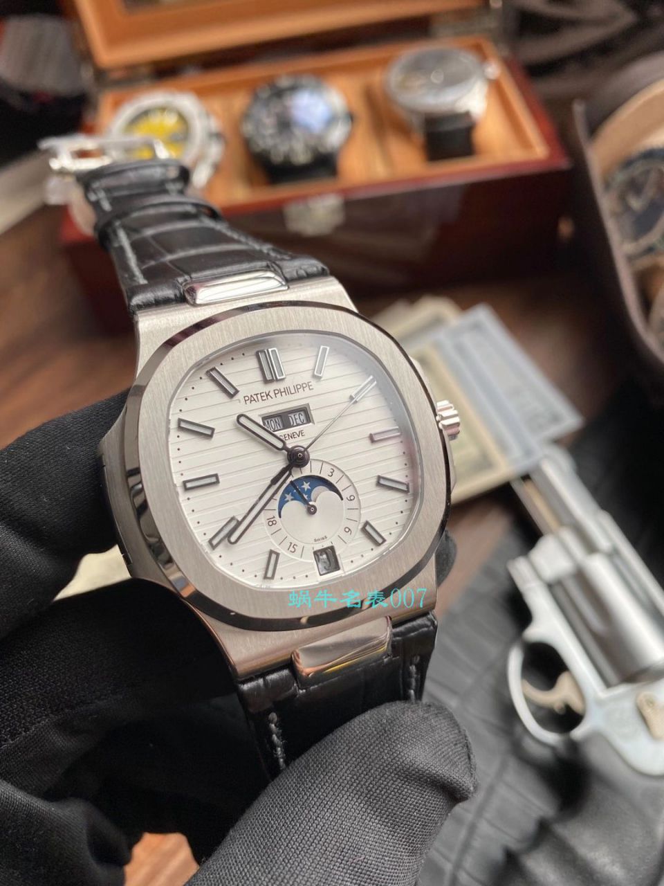 GR Factory  PATEK PHILIPPE  Nautilus 复刻高仿手表V2版本5726/1A-010 wrist watch  / BD328