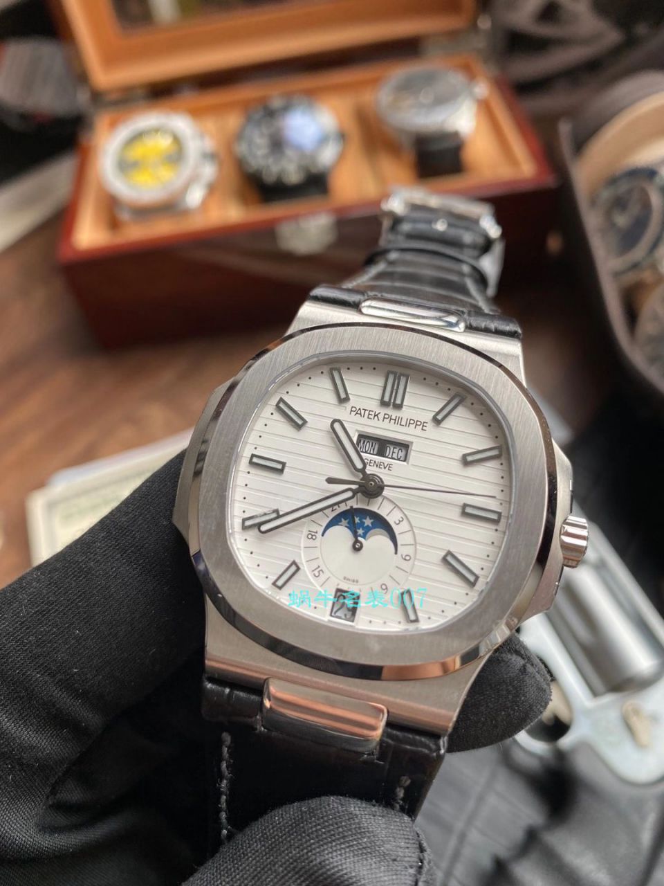 GR Factory  PATEK PHILIPPE  Nautilus 复刻高仿手表V2版本5726/1A-010 wrist watch  / BD328