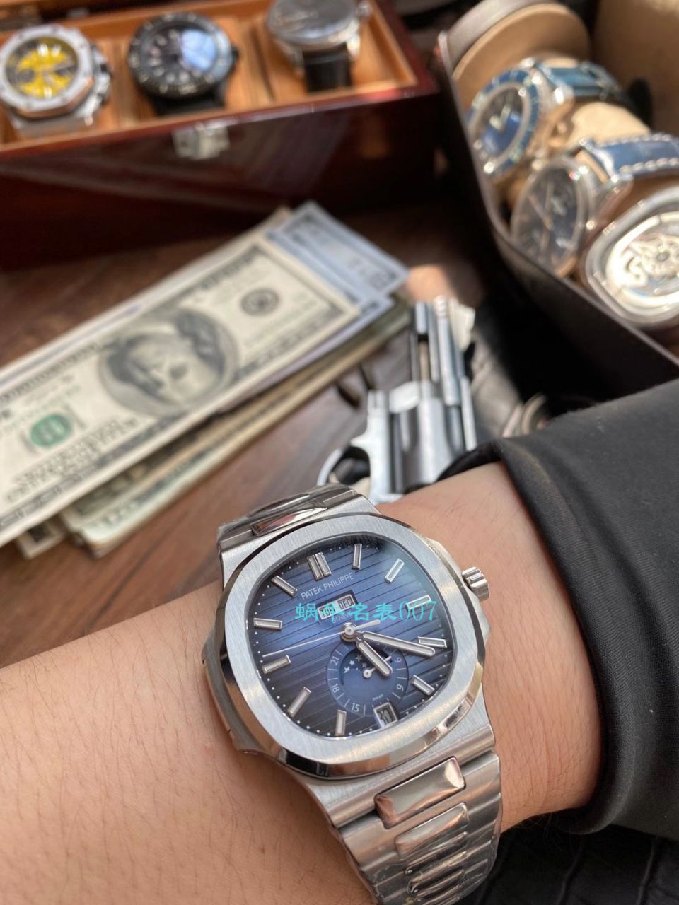 GR Factory  PATEK PHILIPPE  Nautilus 复刻高仿手表V2版本5726/1A-010 wrist watch  / BD328