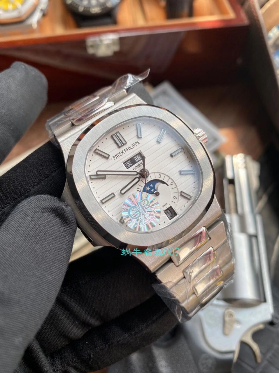 GR Factory  PATEK PHILIPPE  Nautilus 复刻高仿手表V2版本5726/1A-010 wrist watch  / BD328