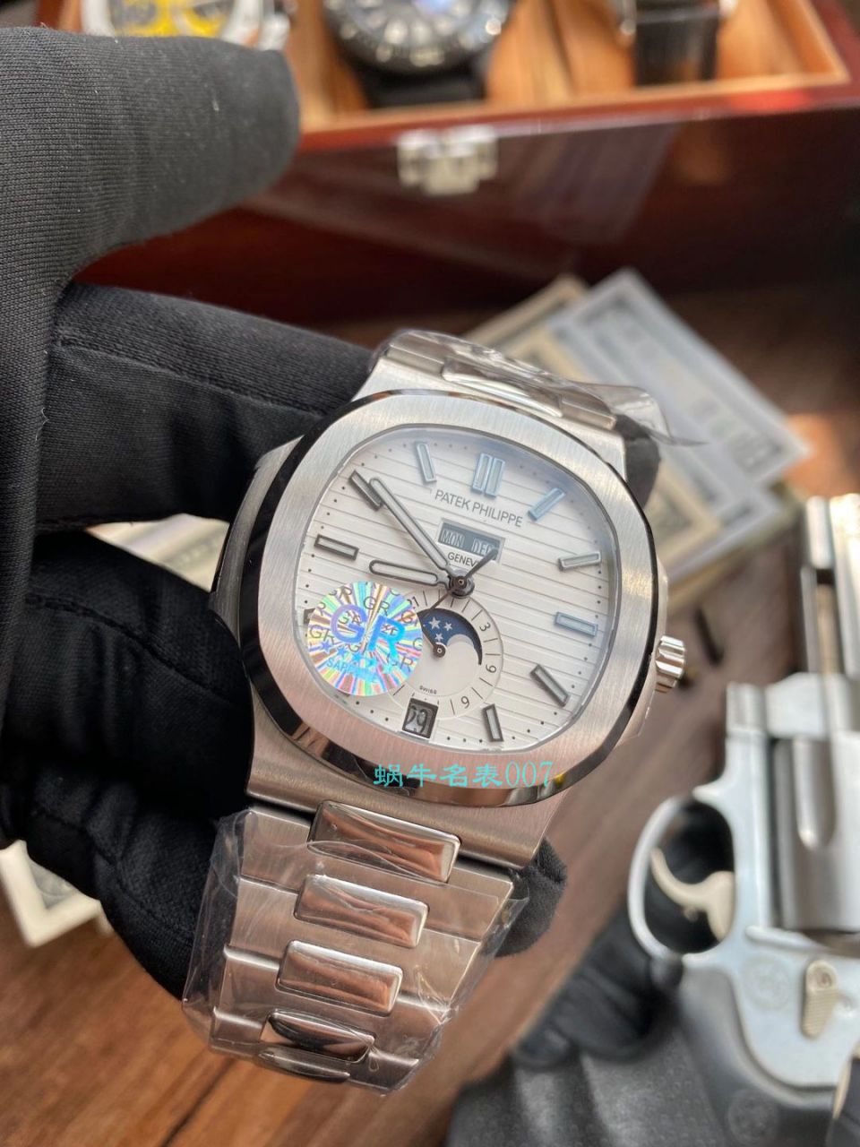 GR Factory  PATEK PHILIPPE  Nautilus 复刻高仿手表V2版本5726/1A-010 wrist watch  / BD328