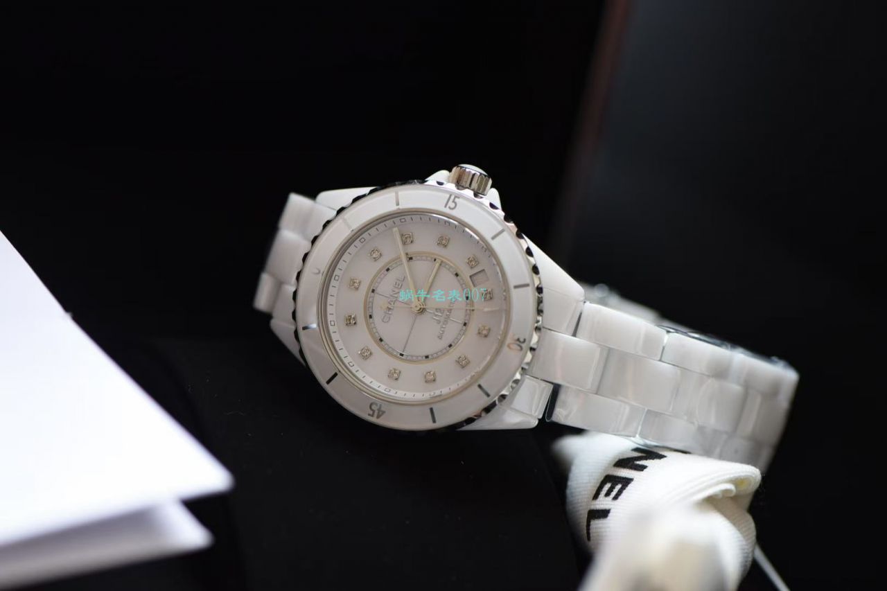 【 Video analysis 】BV Factory  top 复刻高仿手表香奈儿J12系列背透机械H5700 wrist watch  / X060