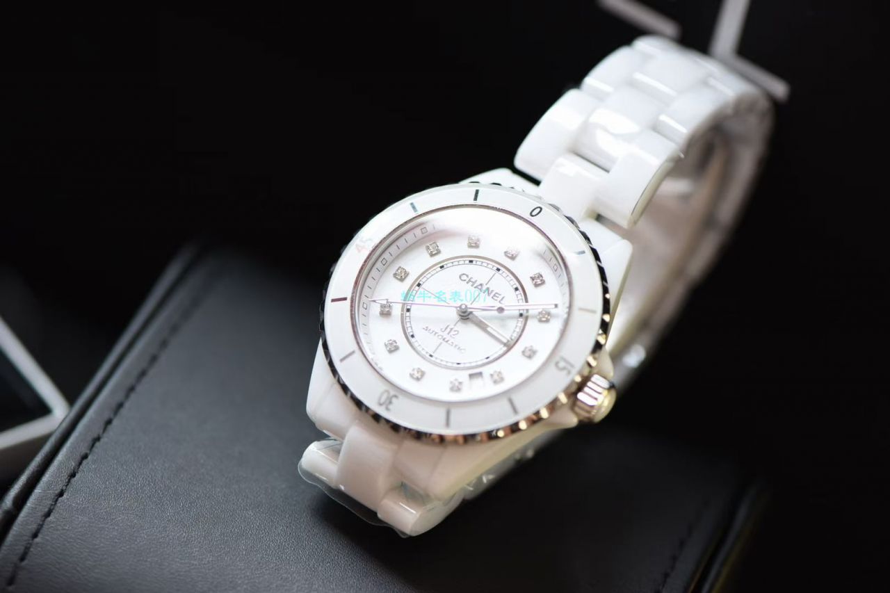 【 Video analysis 】BV Factory  top 复刻高仿手表香奈儿J12系列背透机械H5700 wrist watch  / X060