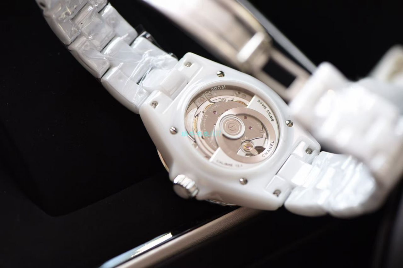 【 Video analysis 】BV Factory  top 复刻高仿手表香奈儿J12系列背透机械H5700 wrist watch  / X060