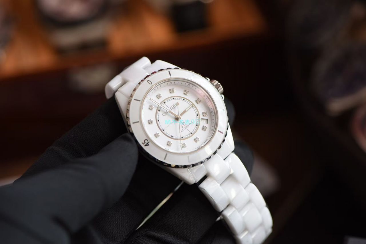 【 Video analysis 】BV Factory  top 复刻高仿手表香奈儿J12系列背透机械H5700 wrist watch  / X060