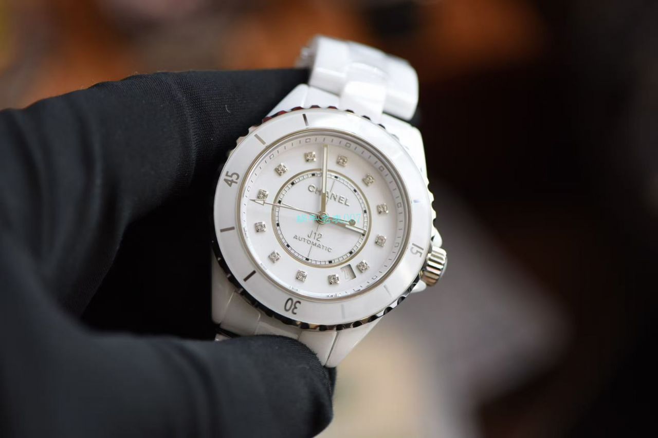 【 Video analysis 】BV Factory  top 复刻高仿手表香奈儿J12系列背透机械H5700 wrist watch  / X060