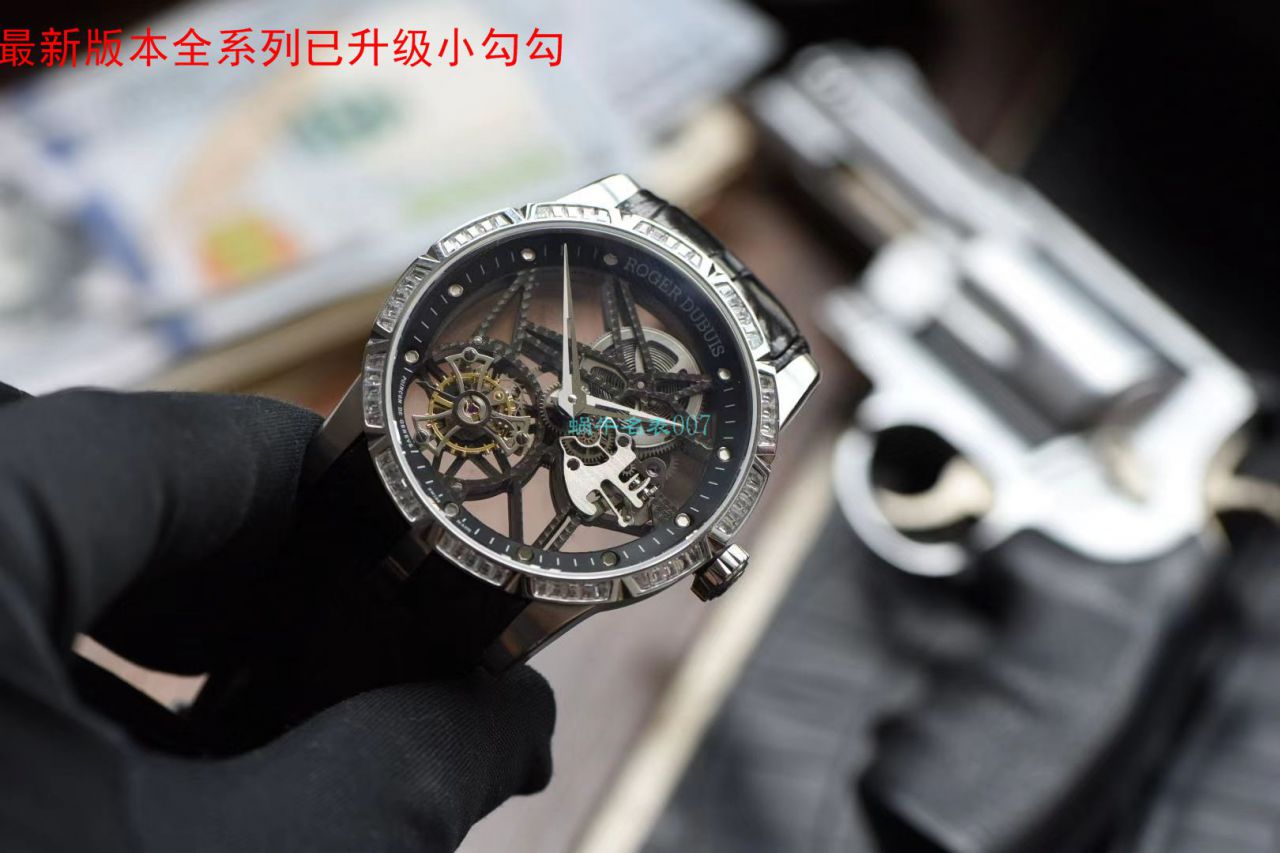 【BBR一比一超A高仿手表】Roger DubuisEXCALIBUR（王者系列）系列RDDBEX0393、RDDBEX0392 Tourbillon  wrist watch  / LJ028