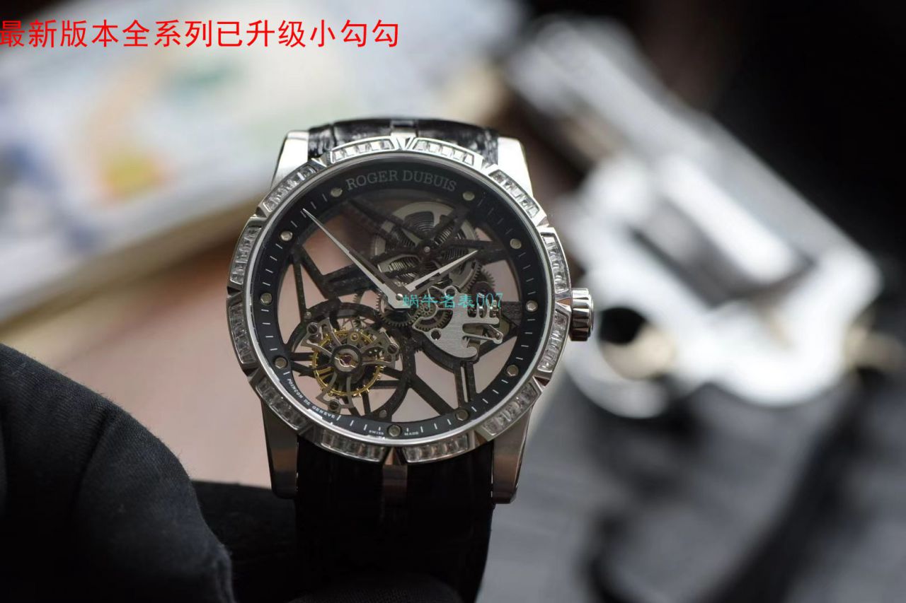 【BBR一比一超A高仿手表】Roger DubuisEXCALIBUR（王者系列）系列RDDBEX0393、RDDBEX0392 Tourbillon  wrist watch  / LJ028