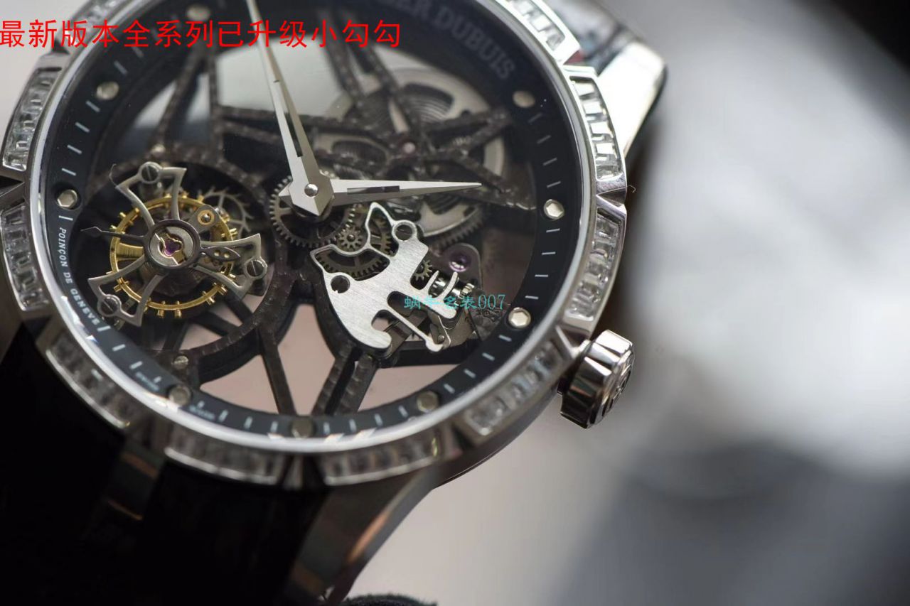 【BBR一比一超A高仿手表】Roger DubuisEXCALIBUR（王者系列）系列RDDBEX0393、RDDBEX0392 Tourbillon  wrist watch  / LJ028