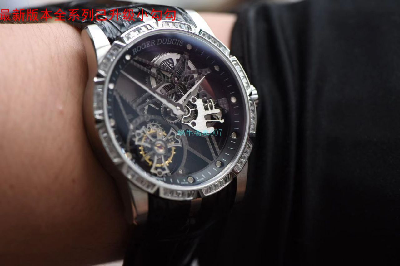 【BBR一比一超A高仿手表】Roger DubuisEXCALIBUR（王者系列）系列RDDBEX0393、RDDBEX0392 Tourbillon  wrist watch  / LJ028