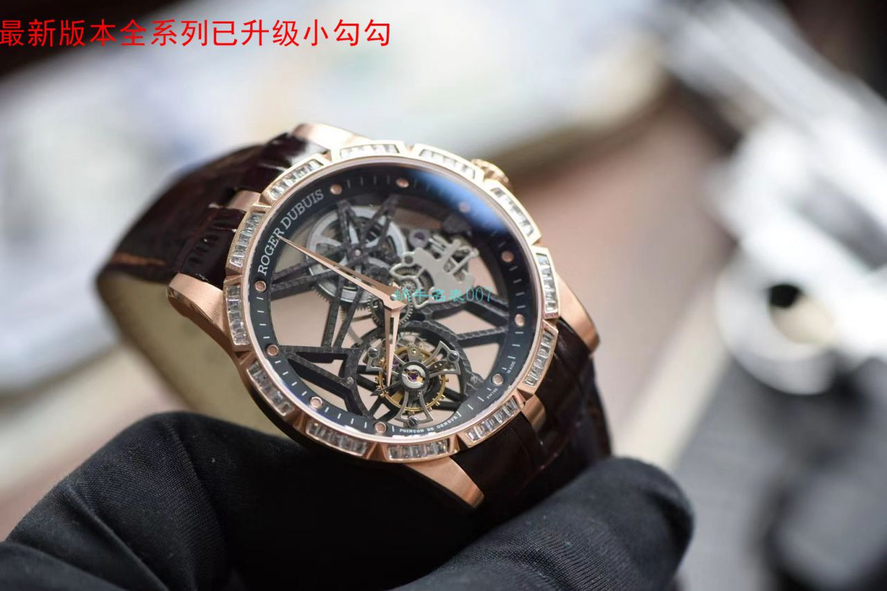 【BBR一比一超A高仿手表】Roger DubuisEXCALIBUR（王者系列）系列RDDBEX0393、RDDBEX0392 Tourbillon  wrist watch  / LJ028